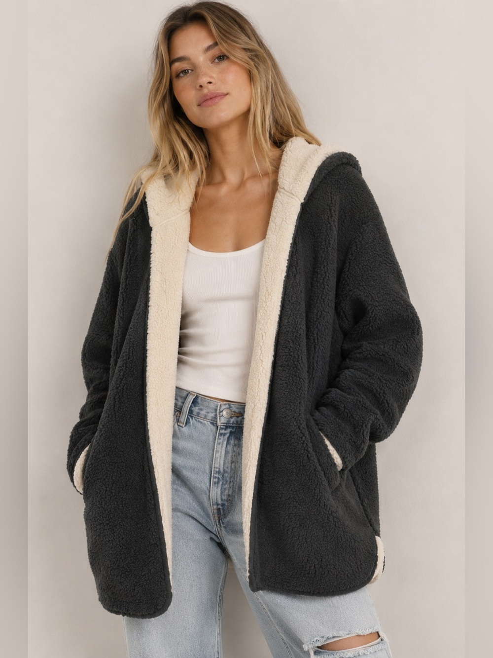 Free People Sherpa Coat